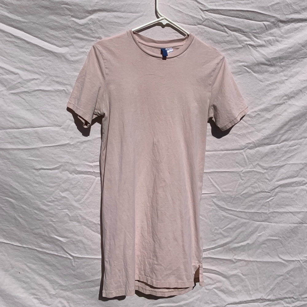 Mens Pink Long Shirt